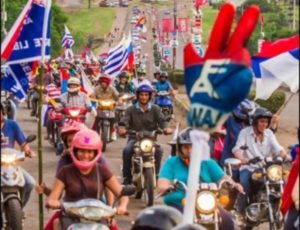 Caravana de cierre de campaña en el Departamento de Artigas
