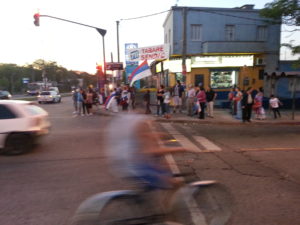Actividad de Campaña callejera, Montevideo