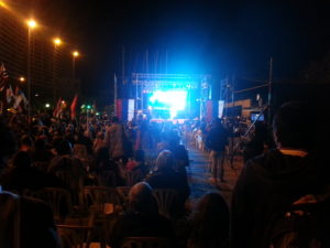 Acto de Campaña en Plaza 1ero de Mayo, Montevideo, setiembre 2014